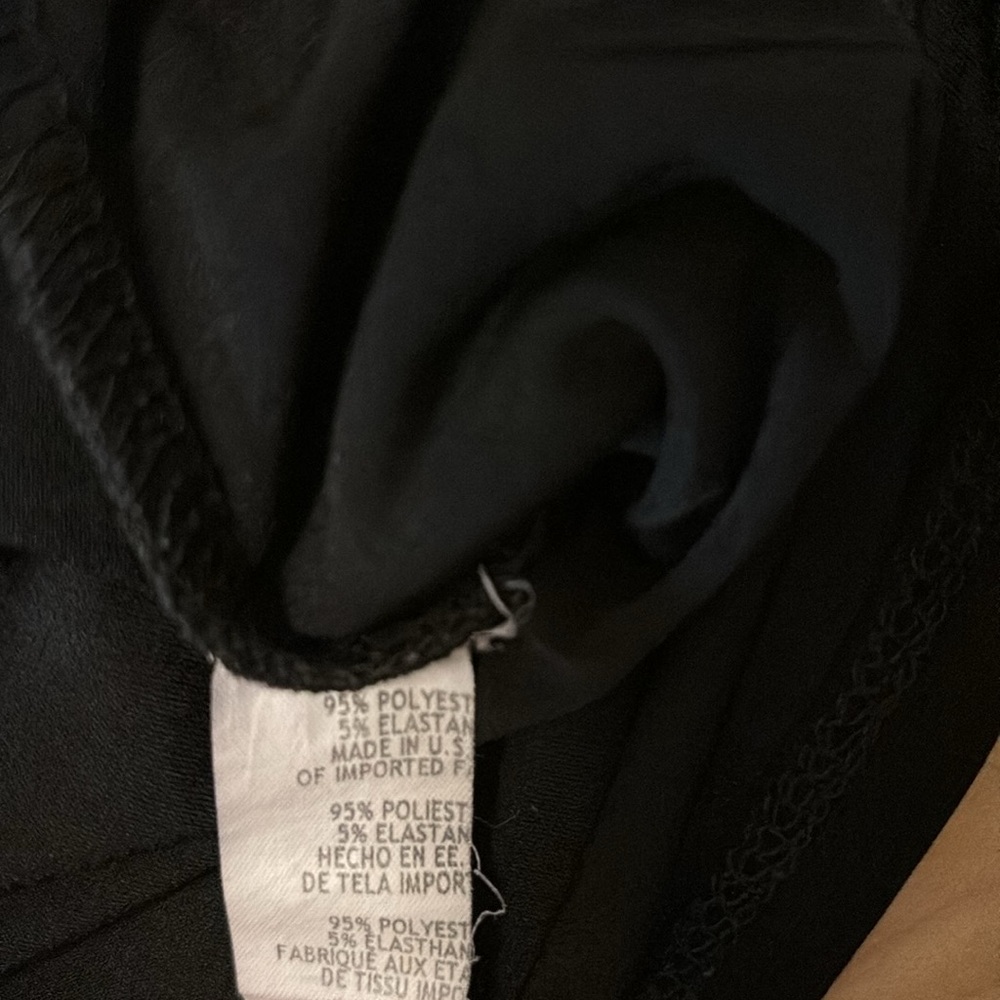 Annalee + Hope Little Black Dress With Little Ruffled Sleeves Size Medium - Picture 4 of 4